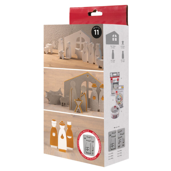 Molde silicone Presépio